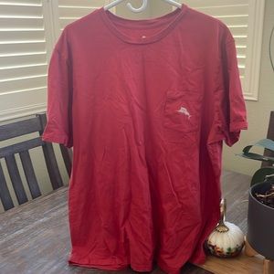 Tommy Bahama pocket tshirt Mens XXL High Steaks